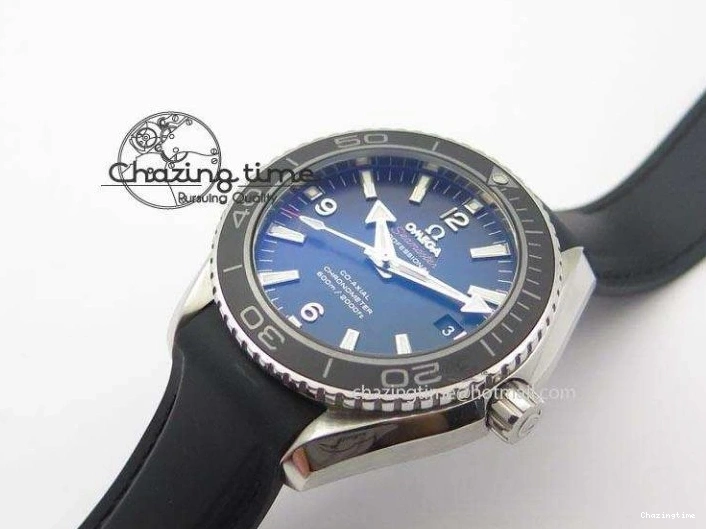 1218 Colorful Planet Ocean SS Bp Maker 45mm Black Bezel On Black Rubber Strap A 8219